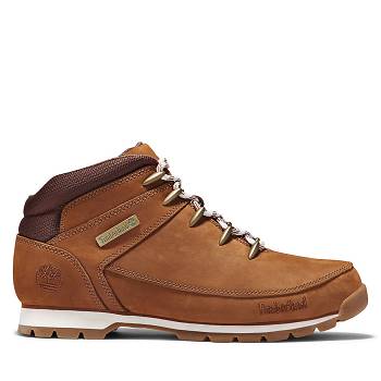 Timberland Férfi Euro Sprint Mid Cut Hiker Túrabakancs Barna